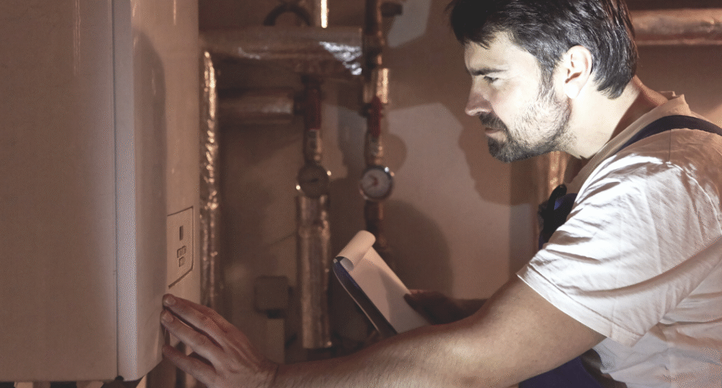 montering af varmepumpe